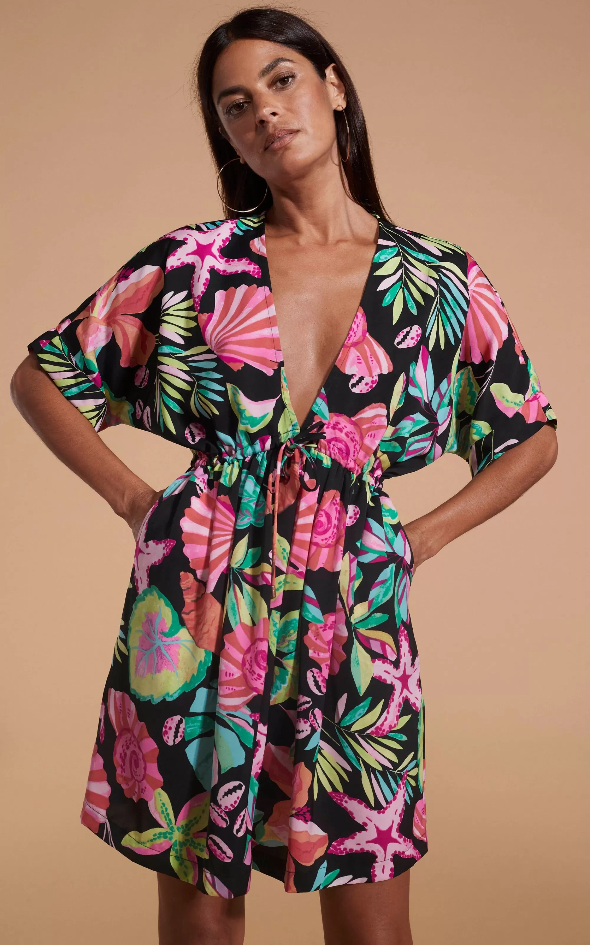 Dresses>Dancing Leopard Coco Loco Dress In Starfish
