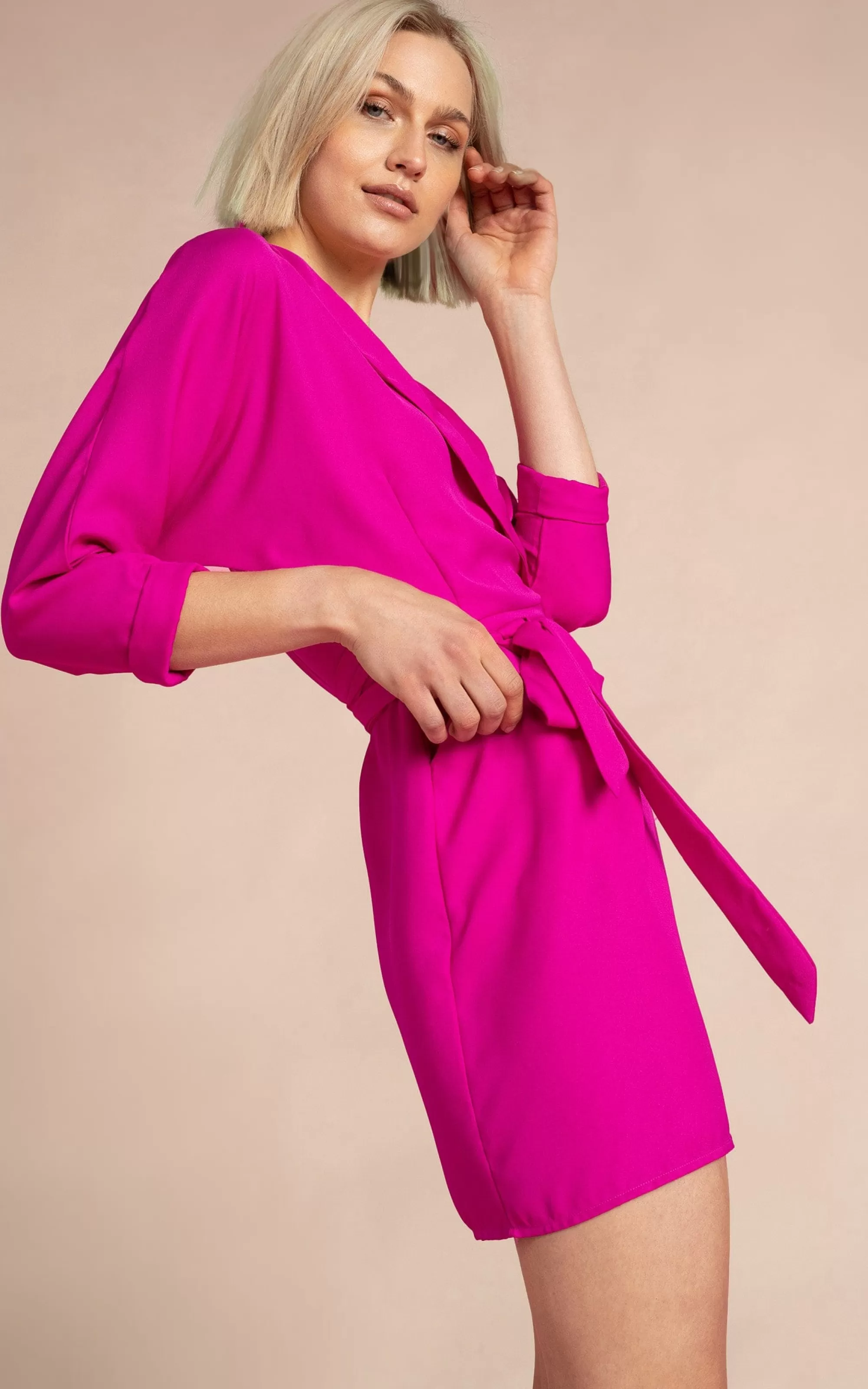 Dresses>Dancing Leopard Valley Mini Dress In Magenta